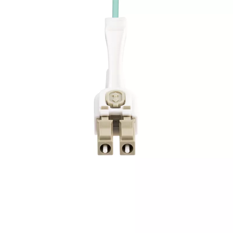 StarTech.com 5m LC naar LC (UPC) OM4 multimode glasvezelkabel met push-pull-lipjes, 50/125µm, 100G, buigongevoelig, lage invoegdemping – LSZH glasvezel-jumperkabel