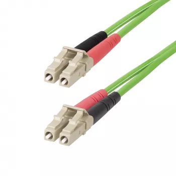 StarTech.com 15m (49.2ft) LC naar LC (UPC) OM5 multimode glasvezelkabel, 50/125µm duplex LOMMF zipcord, VCSEL, 40G/100G, LSZH glasvezel-jumperkabel