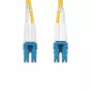 StarTech.com 5m (16,4ft) LC naar LC (UPC) OS2 singlemode duplex glasvezelkabel, 9/125µm, 100G, buigongevoelig, lage invoegdemping – LSZH glasvezel-patchkabel