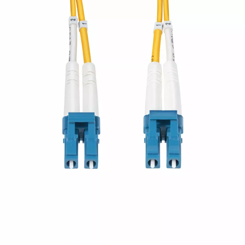 StarTech.com 7m (22.9ft) LC naar LC (UPC) OS2 singlemode duplex glasvezelkabel, 9/125µm, 100G, buigongevoelig, lage invoegdemping – LSZH glasvezel-patchkabel
