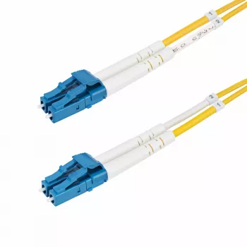 StarTech.com 8m (26.2ft) LC naar LC (UPC) OS2 singlemode duplex glasvezelkabel, 9/125µm, 100G, buigongevoelig, lage invoegdemping - LSZH glasvezel-patchkabel