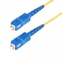 StarTech.com 30m (98,4ft) SC naar SC (UPC) OS2 singlemode simplex glasvezelkabel, 9/125µm, 40G/100G, buigingsongevoelig, lage invoegverliezen, LSZH glasvezel-patchkabel