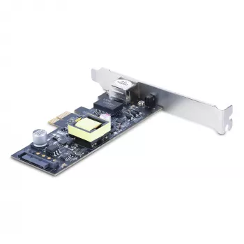 StarTech.com 1-poorts 2.5Gbps NBASE-T PoE netwerkkaart, Intel I225-V, 802.3af/at PoE+ multi-gigabit NIC, PCI Express server LAN-kaart, SATA-gevoede desktop ethernet-interface – ondersteunt Windows, Linux