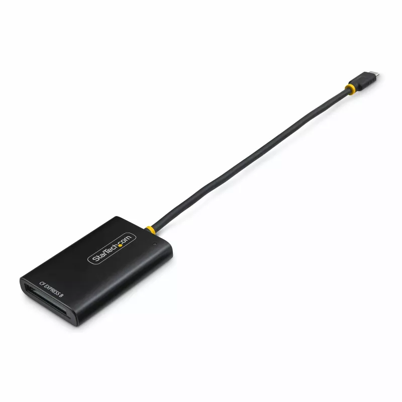 StarTech.com USB-C CFexpress Type-B kaartlezer, USB 10Gbps, draagbare geheugenkaartlezer, USB Type-C naar CF-Express 2.0 adapter, werkt met elk besturingssysteem