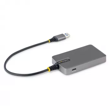 StarTech.com 4-poorts USB-A-hub, 5 Gbit/s, busgevoed, USB-A naar 4x USB-A-hub met USB-C hulpstroomingang, 30 cm hostkabel, draagbare desktop-/laptop-USB-hub