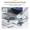 StarTech.com 4-poorts USB-C-hub, 5 Gbit/s, busgevoed, USB-C naar 4x USB-A-hub met USB-C hulpstroomingang, 1ft/30cm hostkabel, draagbare desktop-/laptop-USB-hub