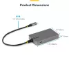StarTech.com 4-poorts USB-C-hub, 5 Gbit/s, busgevoed, USB-C naar 4x USB-A-hub met USB-C hulpstroomingang, 1ft/30cm hostkabel, draagbare desktop-/laptop-USB-hub