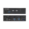 StarTech.com 2-poorts DisplayPort KVM-switch, 4K 60Hz, DP 1.2, EDID-beheer, 2-poorts USB 3.0 hub, 4x USB HID-poorten, TAA-conform