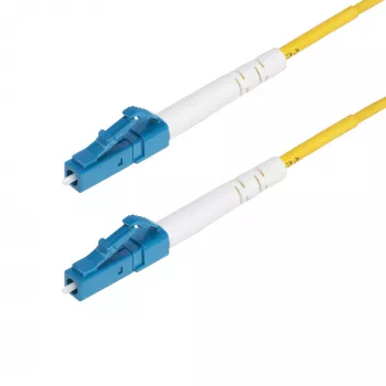 StarTech.com 10m (32.8ft) LC naar LC (UPC) OS2 singlemode simplex glasvezelkabel, 9/125µm, 40G/100G, buigingsongevoelig, lage invoegverliezen, LSZH glasvezel-jumperkabel