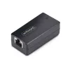 StarTech.com 1-poorts gigabit netwerk-isolator, compacte inline RJ45 ethernet-koppelaar met 4kV galvanische scheiding, IP40, DIN-railmontage mogelijk, TAA-conform