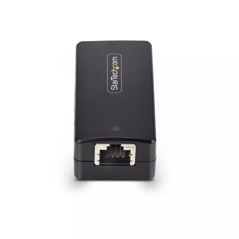 StarTech.com 1-poorts gigabit netwerk-isolator, compacte inline RJ45 ethernet-koppelaar met 4kV galvanische scheiding, IP40, DIN-railmontage mogelijk, TAA-conform