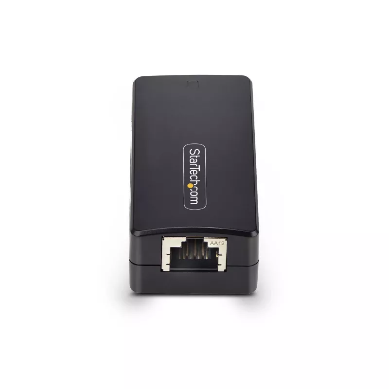 StarTech.com 1-poorts gigabit netwerk-isolator, compacte inline RJ45 ethernet-koppelaar met 4kV galvanische scheiding, IP40, DIN-railmontage mogelijk, TAA-conform