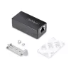 StarTech.com 1-poorts gigabit netwerk-isolator, compacte inline RJ45 ethernet-koppelaar met 4kV galvanische scheiding, IP40, DIN-railmontage mogelijk, TAA-conform