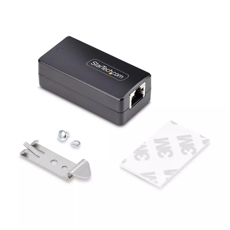 StarTech.com 1-poorts gigabit netwerk-isolator, compacte inline RJ45 ethernet-koppelaar met 4kV galvanische scheiding, IP40, DIN-railmontage mogelijk, TAA-conform