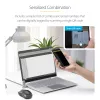 StarTech.com 25-pack universeel laptopslot 2 m, geserialiseerde beveiligingskabel voor notebook, compatibel met Noble Wedge®/Nano/K-slot, sleutelloos cijferslotkabel – TAA