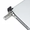 StarTech.com 10-pack dual-access laptopslot, 1,98 m gelijksluitend en cijfercombinatie beveiligingskabelslot voor K-slot-apparaten, computer-diefstalbeveiliging staalkabel