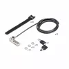 StarTech.com 10-pack dual-access laptopslot, 1,98 m gelijksluitend en cijfercombinatie beveiligingskabelslot voor K-slot-apparaten, computer-diefstalbeveiliging staalkabel