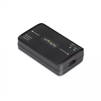 USB galvanische isolator van StarTech.com, tot 6 kV, elektrisch ontstoringsfilter, IP40, DIN-railmontage, geïsoleerd netfilter, USB 2.0/1.1, 5 V/250 mA, plug-and-play, TAA