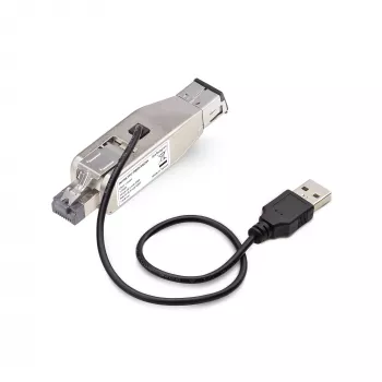 StarTech.com gigabit fiber naar RJ45 ethernet mediaconverter dongle, optisch singlemode 10 km/multimode 800 m, USB-voeding, compact design, metalen behuizing, micro mini, TAA