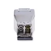 StarTech.com Gigabit glasvezel-naar-RJ45 Ethernet mediaconverter-dongle, optisch singlemode 10 km/multimode 800 m, PoE-gevoed, compact ontwerp, metalen behuizing, Micro Mini, TAA