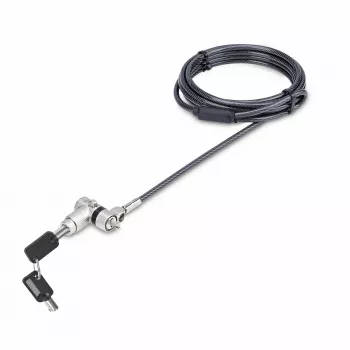 StarTech.com 25-pack universeel laptopslot 6.6ft (2m), master keyed vergrendelingskabel, computerbeveiliging, compatibel met Noble Wedge®/Nano/K-Slot; antidiefstal snijbestendige kabel