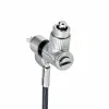 StarTech.com 25-pack universeel laptopslot 6.6ft (2m), master keyed vergrendelingskabel, computerbeveiliging, compatibel met Noble Wedge®/Nano/K-Slot; antidiefstal snijbestendige kabel