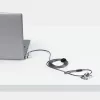 StarTech.com 25-pack universeel laptopslot 6.6ft (2m), master keyed vergrendelingskabel, computerbeveiliging, compatibel met Noble Wedge®/Nano/K-Slot; antidiefstal snijbestendige kabel