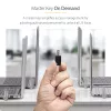 StarTech.com 25-pack universeel laptopslot 6.6ft (2m), master keyed vergrendelingskabel, computerbeveiliging, compatibel met Noble Wedge®/Nano/K-Slot; antidiefstal snijbestendige kabel