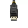 StarTech.com 2m (6.6ft) VESA-gecertificeerde DisplayPort-kabel – 10-pack – DisplayPort 1.2 kabel met vergrendeling, 4K 60Hz UHD, DP-naar-DP-kabel voor monitor, vergrendelbare DP-stekkers