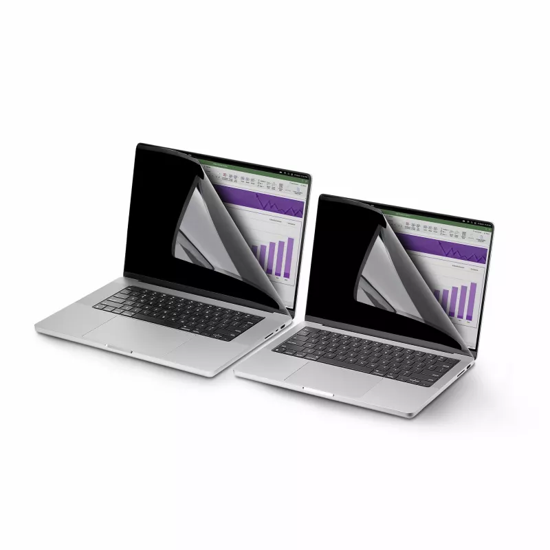 StarTech.com 13,3 inch 16:10 flip-up privacyfilter met touch, antireflecterend blauwlichtfilter, laptop beeldschermbescherming, +/- 30° kijkhoek