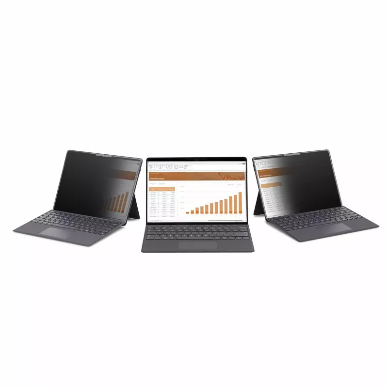 StarTech.com 4-weg 12.4 inch Surface Laptop Go 1/2/3 privacyfilter, staand/liggend, touch-geschikt, +/- 30° kijkhoek, blauwlichtreductie, matte afwerking