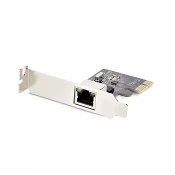 StarTech.com 1-poorts Gigabit PCIe netwerkadapterkaart, low-profile NIC, 10/100/1000Mbps PCI Express LAN-kaart, Realtek RTL8111H, Windows en Linux, TAA-conform