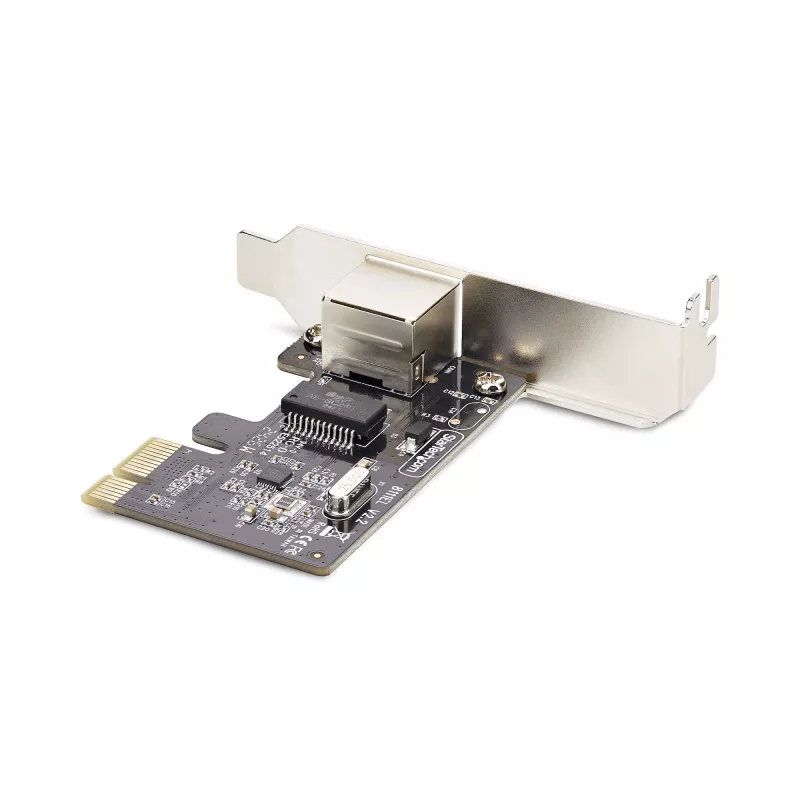 StarTech.com 1-poorts Gigabit PCIe netwerkadapterkaart, low-profile NIC, 10/100/1000Mbps PCI Express LAN-kaart, Realtek RTL8111H, Windows en Linux, TAA-conform
