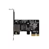 StarTech.com 1-poorts Gigabit PCIe netwerkadapterkaart, low-profile NIC, 10/100/1000Mbps PCI Express LAN-kaart, Realtek RTL8111H, Windows en Linux, TAA-conform