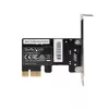 StarTech.com 1-poorts Gigabit PCIe netwerkadapterkaart, low-profile NIC, 10/100/1000Mbps PCI Express LAN-kaart, Realtek RTL8111H, Windows en Linux, TAA-conform