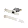 StarTech.com 1-poorts Gigabit PCIe netwerkadapterkaart, low-profile NIC, 10/100/1000Mbps PCI Express LAN-kaart, Realtek RTL8111H, Windows en Linux, TAA-conform