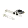 StarTech.com 2-poorts Gigabit PCIe netwerkkaart, 10/100/1000Mbit/s PCI Express NIC, dual Realtek RTL8111H, compatibel met Windows en Linux, TAA-conform
