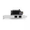 StarTech.com 2-poorts 5G Gigabit PCIe netwerkadapterkaart, 5G/2.5G/1G/100M/10M PCI Express LAN-kaart, Realtek RTL8126, Windows en Linux, TAA-conform