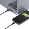 StarTech.com 2m USB-A naar USB-C oplaadkabel, opladen & synchroniseren, 3A, USB 2.0, TPE-mantel - zwart USB-oplaadkabel