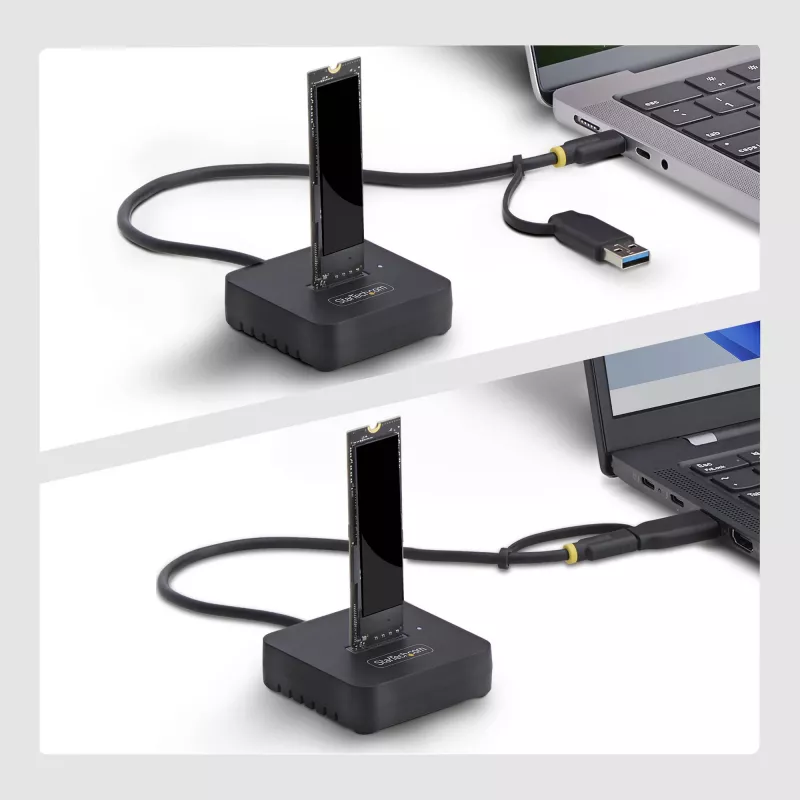 StarTech.com - interface-adapter - M.2 2280, M.2 2242, M.2 2230, M.2 2260 (M.2 2280, M.2 2242, M.2 2260, M.2 2230) - M.2 NVMe-kaart - USB 3.2 (Gen