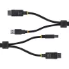 StarTech.com 10ft (3m) DisplayPort en USB 5Gbps KVM-kabel, 4K 60Hz, universeel compatibele DP 1.2/USB 3.0 combokabel voor KVM-switches