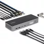 StarTech.com triple-monitor USB-C dockingstation, 140W laptop-laadstation voor MacBook Pro en Windows, 4K 60Hz HDMI of DisplayPort, TAA