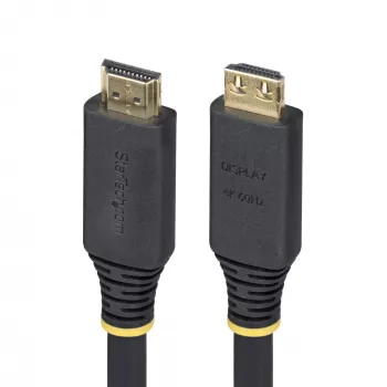StarTech.com 10,6 m actieve High Speed HDMI-kabel met gripvaste stekkers, 4K 60 Hz/1440p 144 Hz, HDR10/HDCP 2.2/ARC, 18 Gbit/s, UHD HDMI 2.0 kabel voor tv/monitor/display, TPE-mantel
