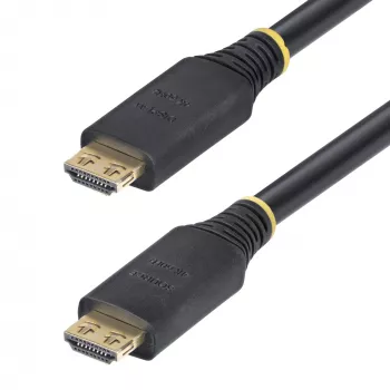StarTech.com 10,6 m actieve High Speed HDMI-kabel met gripvaste stekkers, 4K 60 Hz/1440p 144 Hz, HDR10/HDCP 2.2/ARC, 18 Gbit/s, UHD HDMI 2.0 kabel voor tv/monitor/display, TPE-mantel