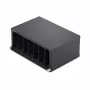 StarTech.com 7-slot unmanaged mediaconverter-chassis voor MCM mediaconverter-serie, volledige vermogensisolatie, actieve koeling, 10 inch rackmount, TAA-conform