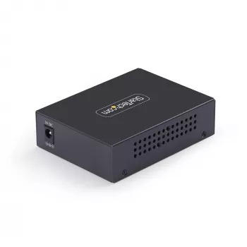 StarTech.com 10GbE multi-gigabit open SFP+ glasvezel mediaconverter, 10G/5G/2.5G/1G/100M, koper naar 10GBASE-X SFP+, singlemode, multimode, 16K jumbo frames, TAA