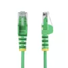 StarTech.com 1m groene slanke CAT6 Ethernet-kabel, snagless, 100W PoE, UTP, LSZH, 28AWG puur blank koperdraad, slanke RJ45 netwerk-patchkabel met trekontlasting, individueel getest