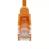 StarTech.com 3 m oranje slanke CAT6 ethernetkabel, rastnasbescherming, 100 W PoE, UTP, LSZH, 28AWG puur blank koperdraad, slanke RJ45 netwerk-patchkabel met trekontlasting, individueel getest