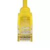 StarTech.com 3 m gele slanke CAT6 ethernetkabel, snagless, 100 W PoE, UTP, LSZH, 28AWG puur blank koper, slanke RJ45 netwerk-patchkabel met trekontlasting, individueel getest