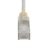 StarTech.com 7 m grijze slanke CAT6 ethernetkabel, rastnasbescherming, 100 W PoE, UTP, LSZH, 28AWG puur blank koper, slanke RJ45 netwerk-patchkabel met trekontlasting, individueel getest
